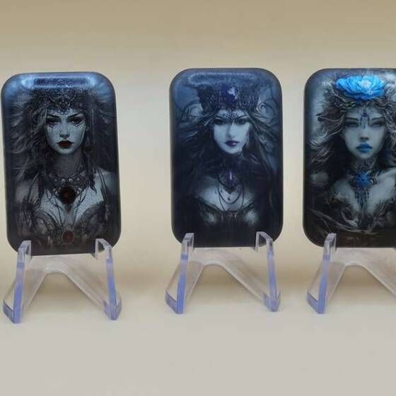 Germania Mint Gods and Goddesses 9-teiliges 2 oz Silberbarren-Set mit nordischen Motiven
