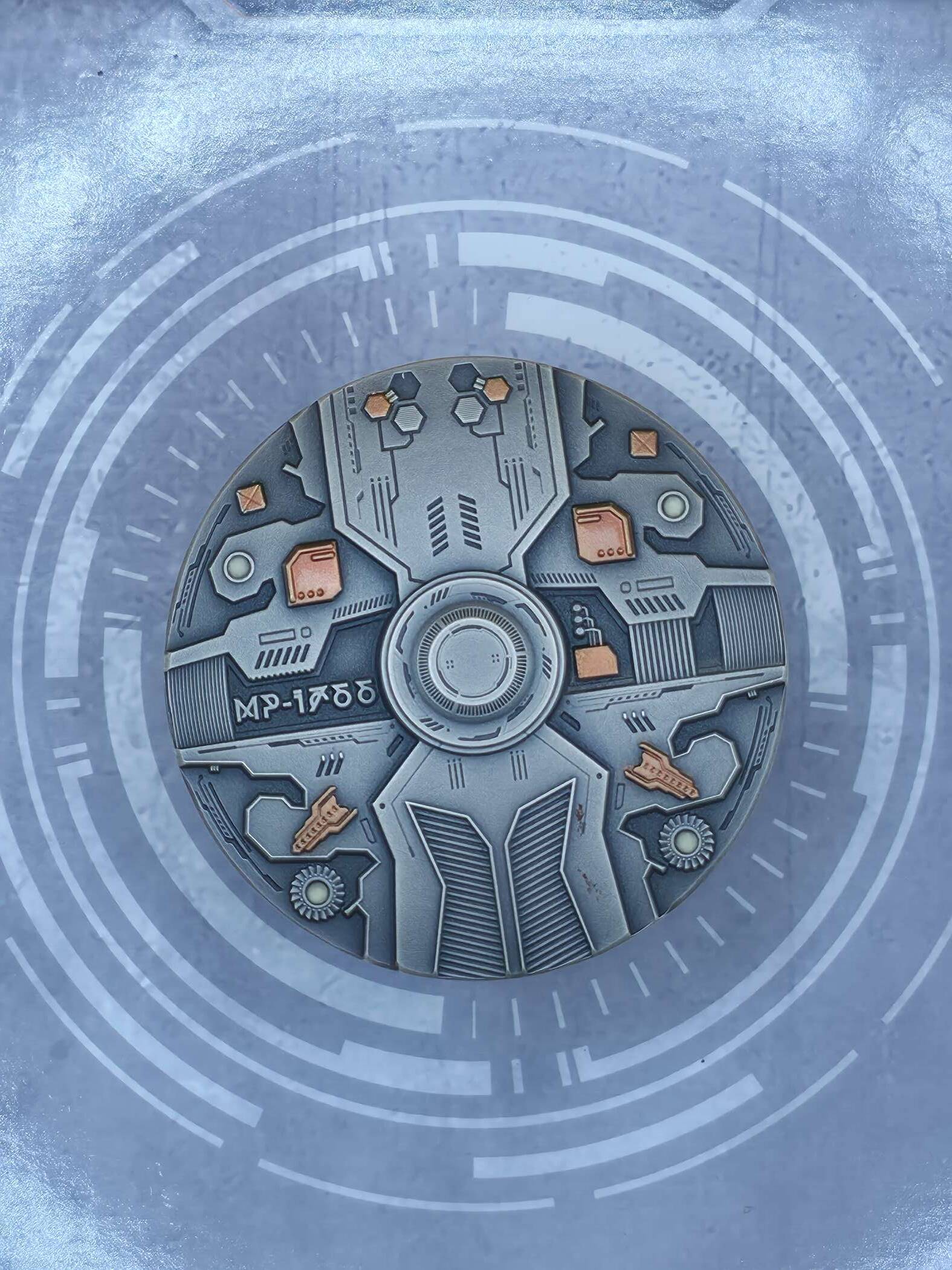 MP‑1766 7 oz Silbermünze – Futuristische High‑Tech Sammlermünze aus 999 Feinsilber – Bild 2
