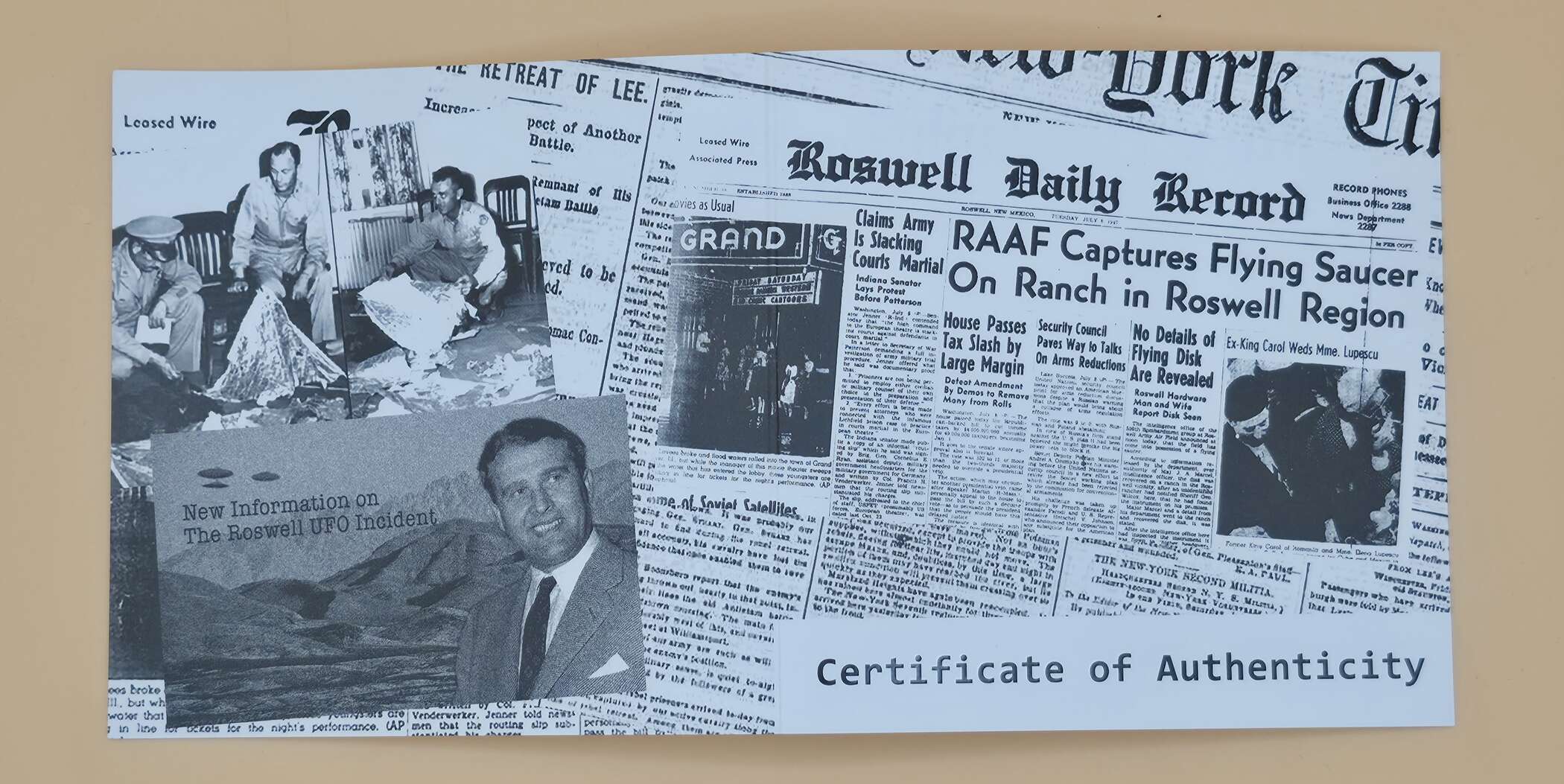 Roswell 70th Anniversary – 3 oz Silbermünze | Republik Kamerun 2017 | UFO Series – Bild 5