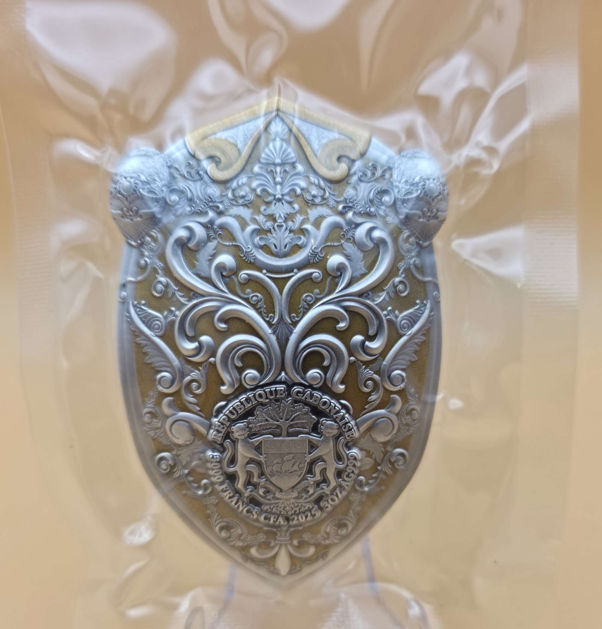 Perseus 2023 – 3 oz Silber Medusa Shield | High Relief | Limit 333 Stück – Bild 2