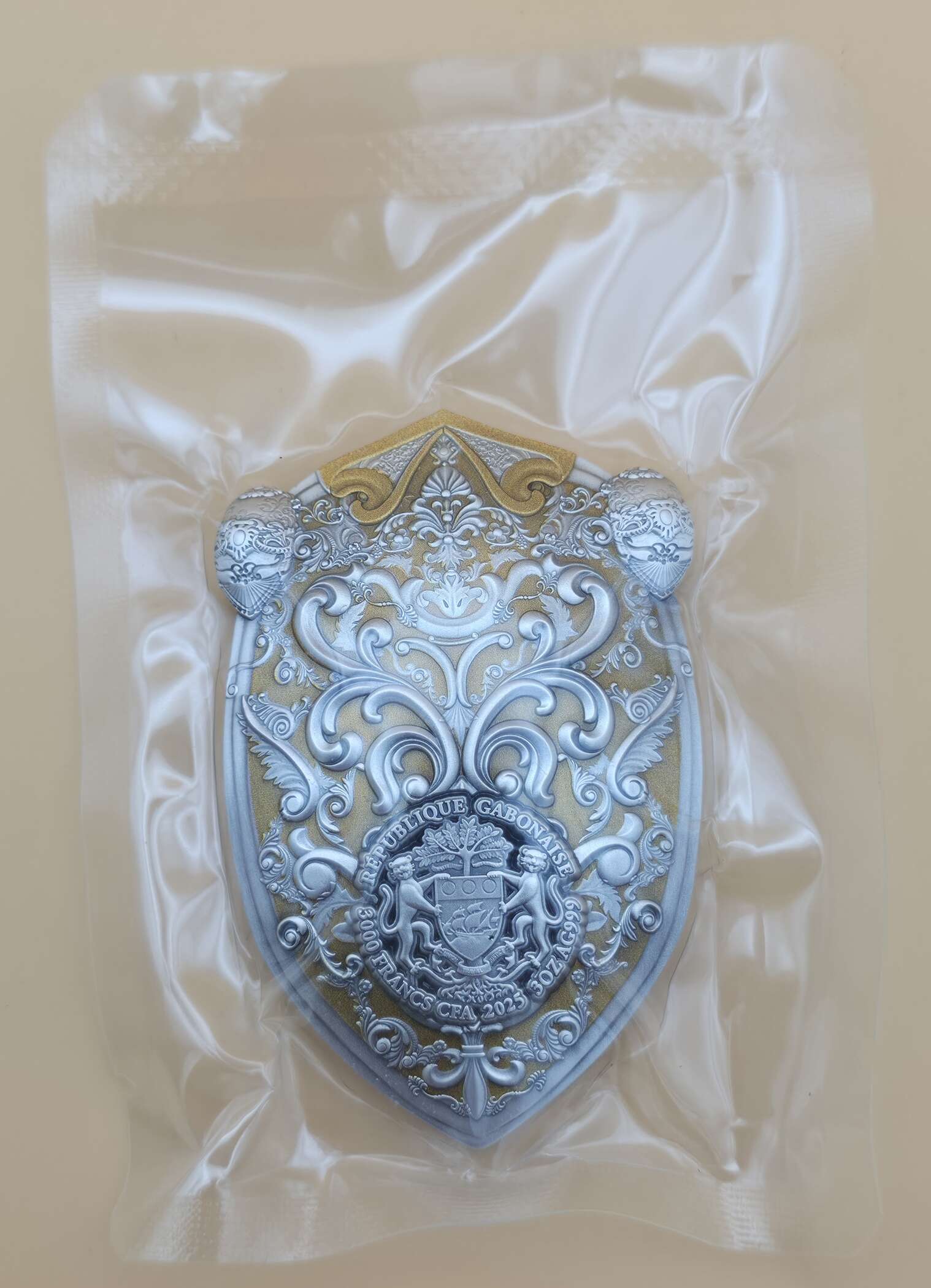 Perseus 2023 – 3 oz Silber Medusa Shield | High Relief | Limit 333 Stück – Bild 3