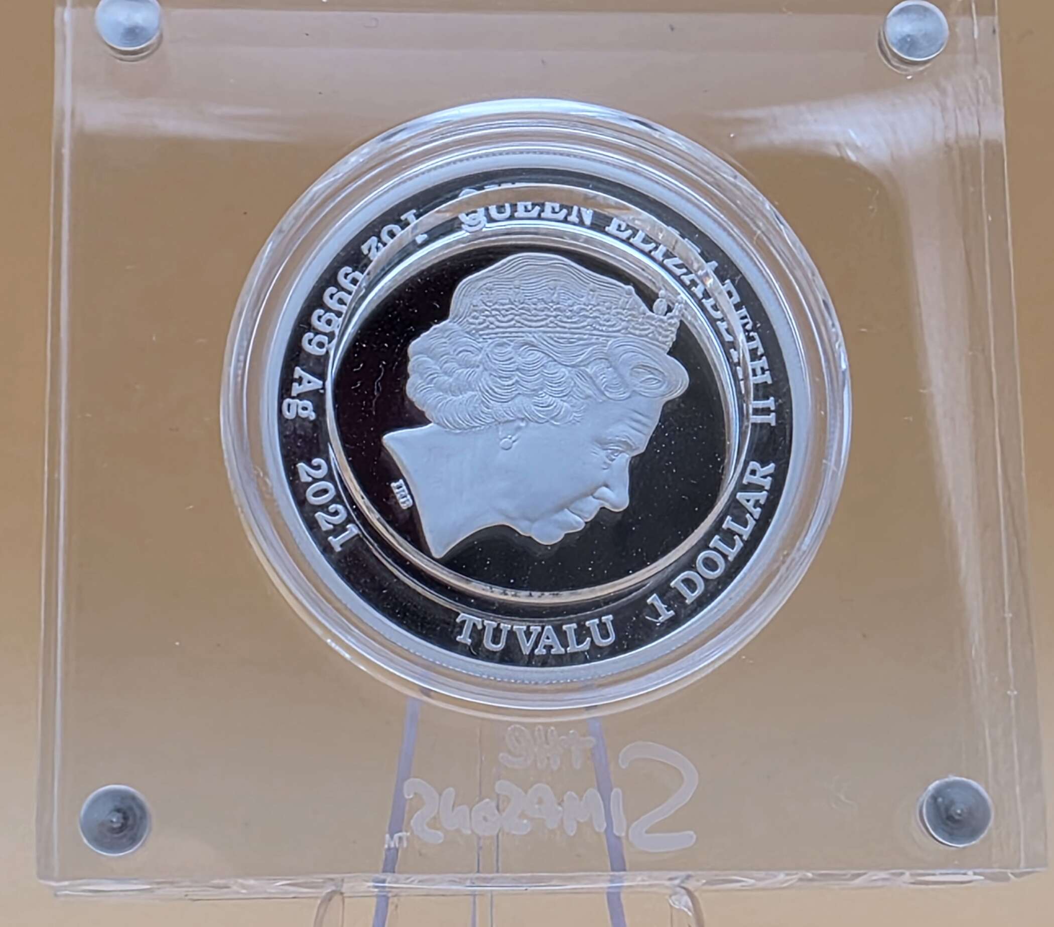 The Simpsons – Itchy & Scratchy 2021 | 1 oz Silber Proof Coloured Coin – Bild 2