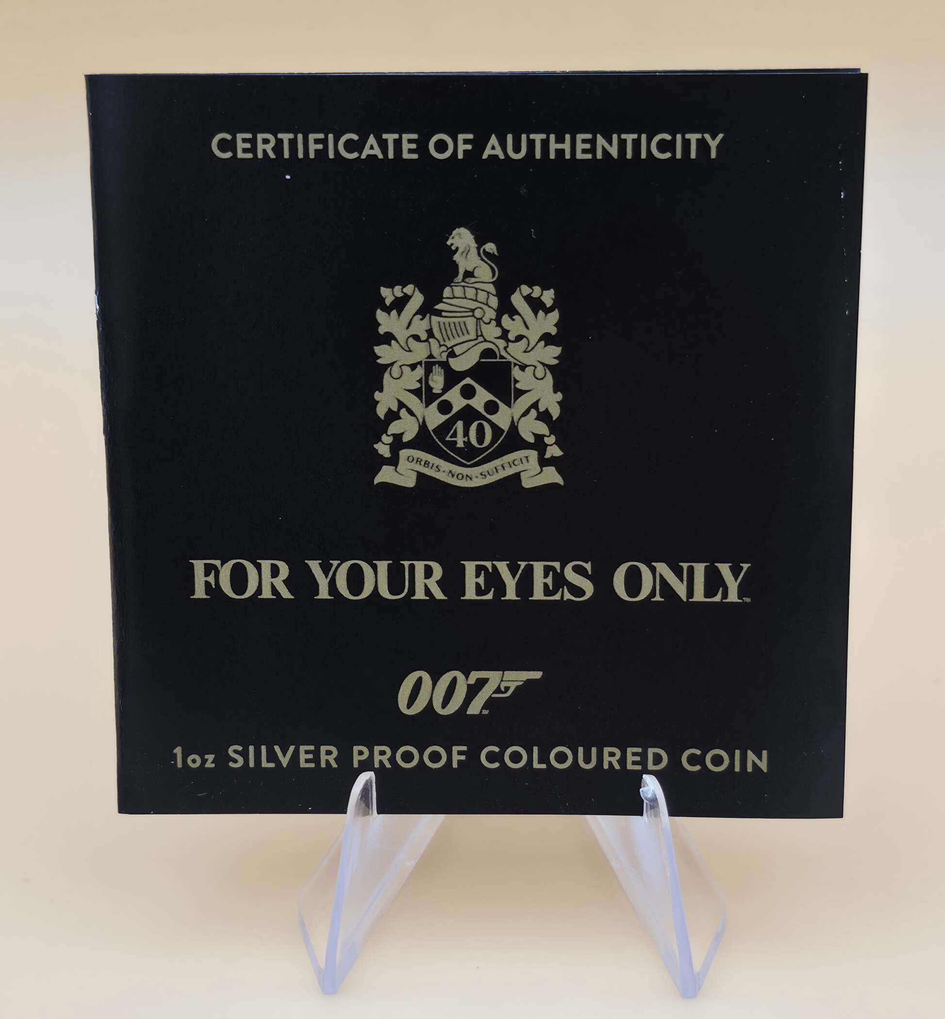 James Bond 007™ – For Your Eyes Only 2021 | 1 oz Silver Proof Coloured Coin – Bild 3