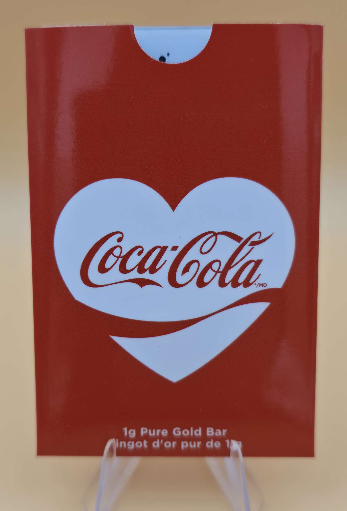 Coca‑Cola x PAMP Suisse – 1 g Gold – 999.9 – Limited Edition – 1886–2026 – Bild 3
