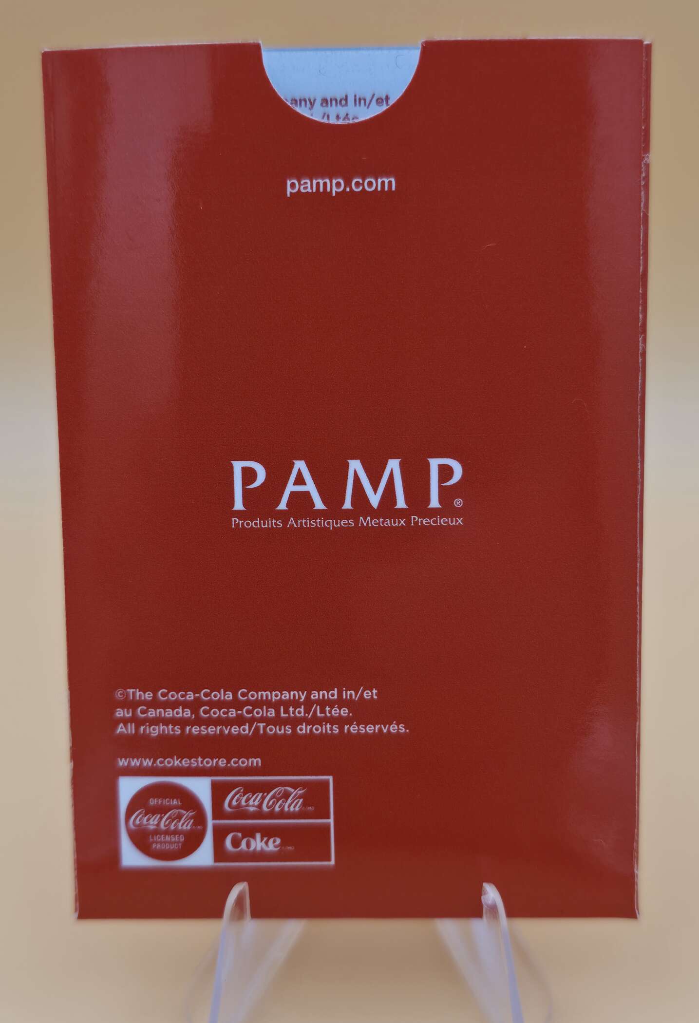 Coca‑Cola x PAMP Suisse – 1 g Gold – 999.9 – Limited Edition – 1886–2026 – Bild 4