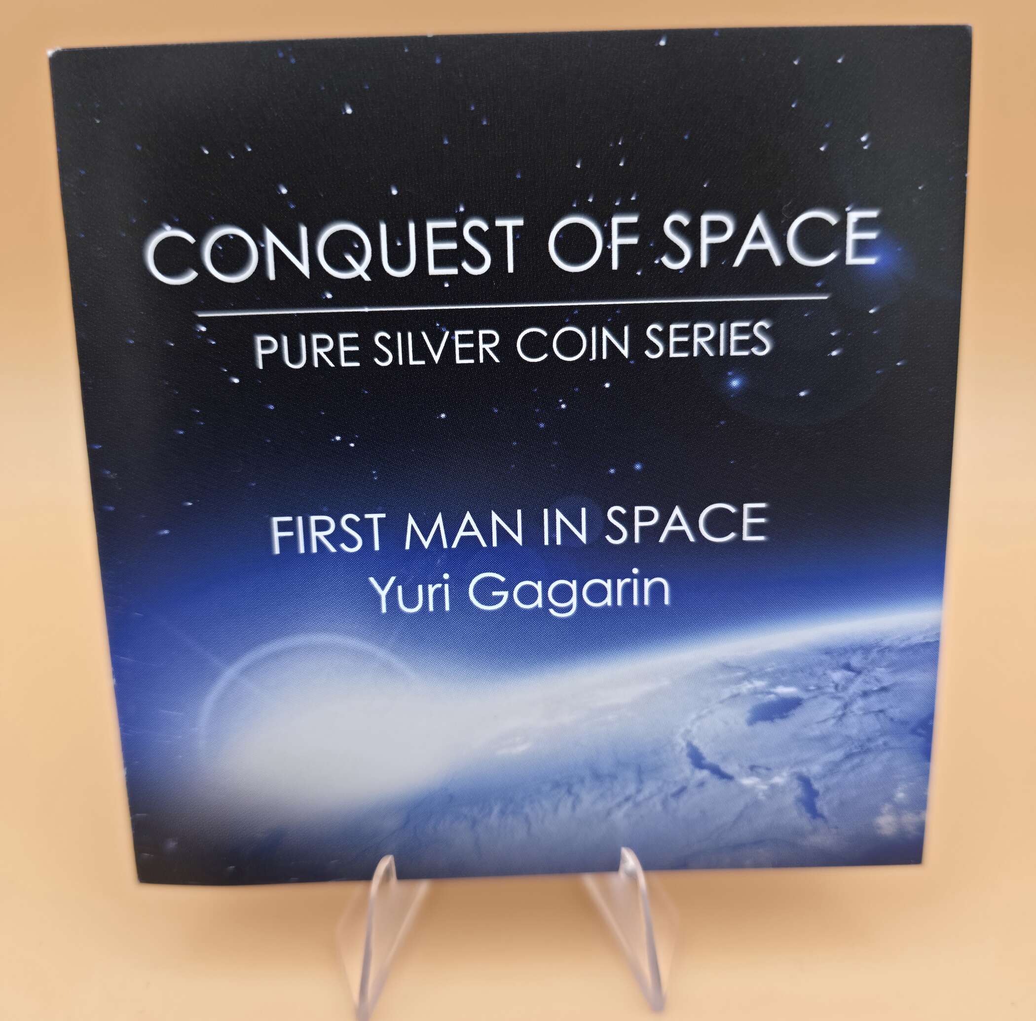 Conquest of Space – 1 oz Silbermünze Niue 2011 – First Man in Space – Bild 6