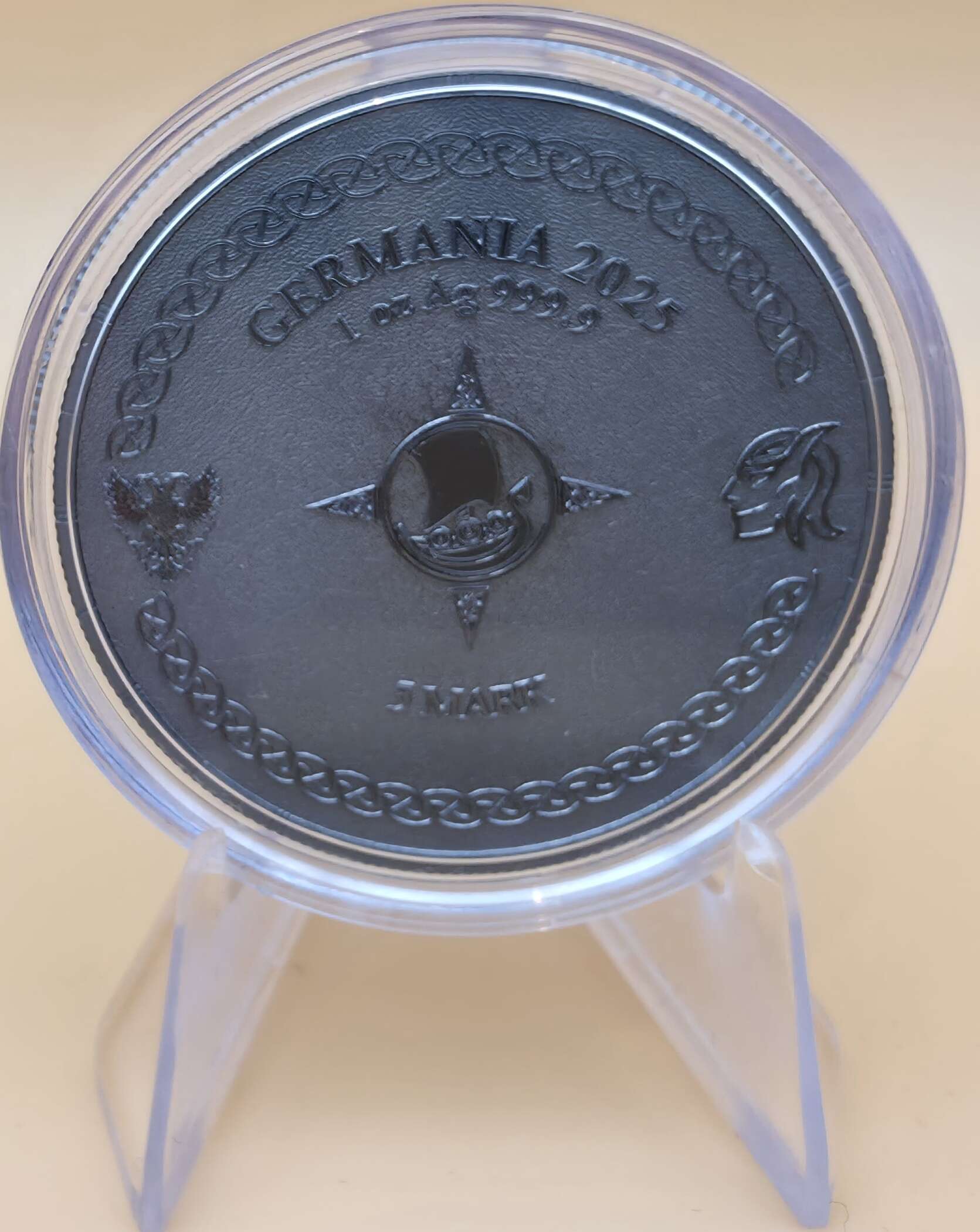 Germania Mint 2025 – Ragnarök Set: Loki & Heimdall – 2 x 1 oz Black Silver BU – Bild 5