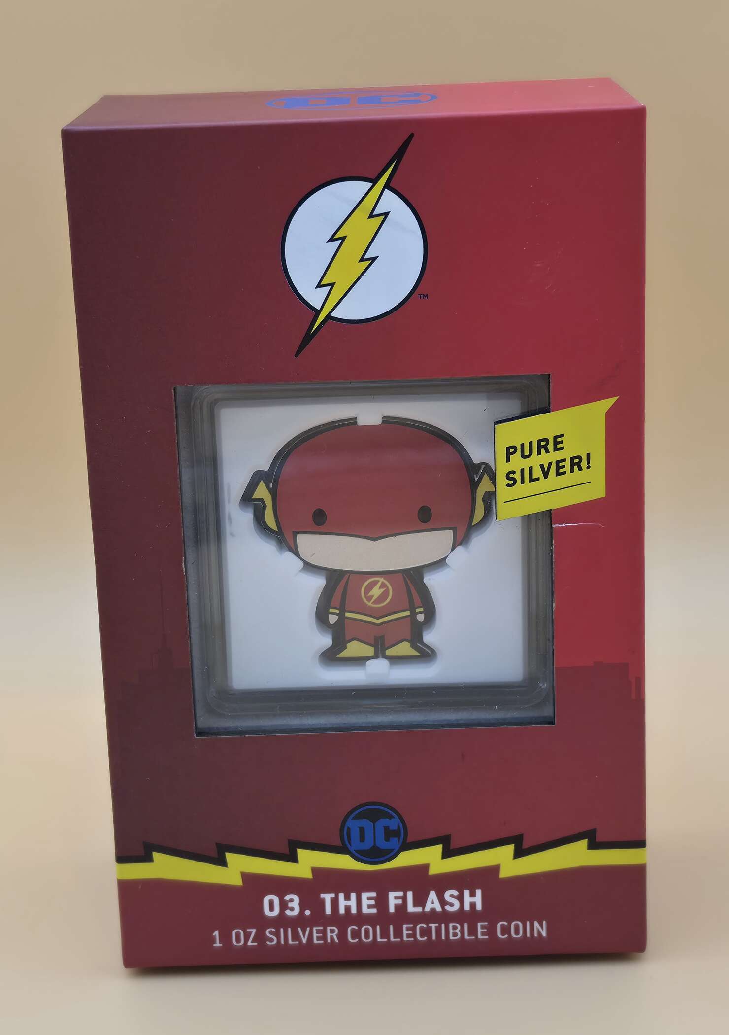 The Flash – 1 oz Silber Chibi Coin 2020 – Niue – New Zealand Mint – Bild 3