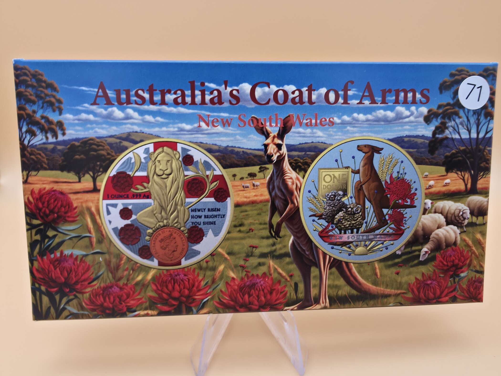 Australia’s Coat of Arms – New South Wales – 2× 1 oz Silbermünzen Set – Royal Australian Mint – Bild 5