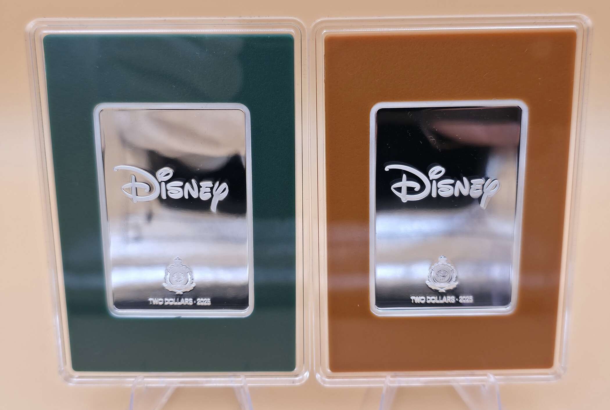 Disney Silver Cards Set – 2× 1 oz .999 Silber – Limited Edition – Nummer 215/2500 & 050/150 – Bild 2