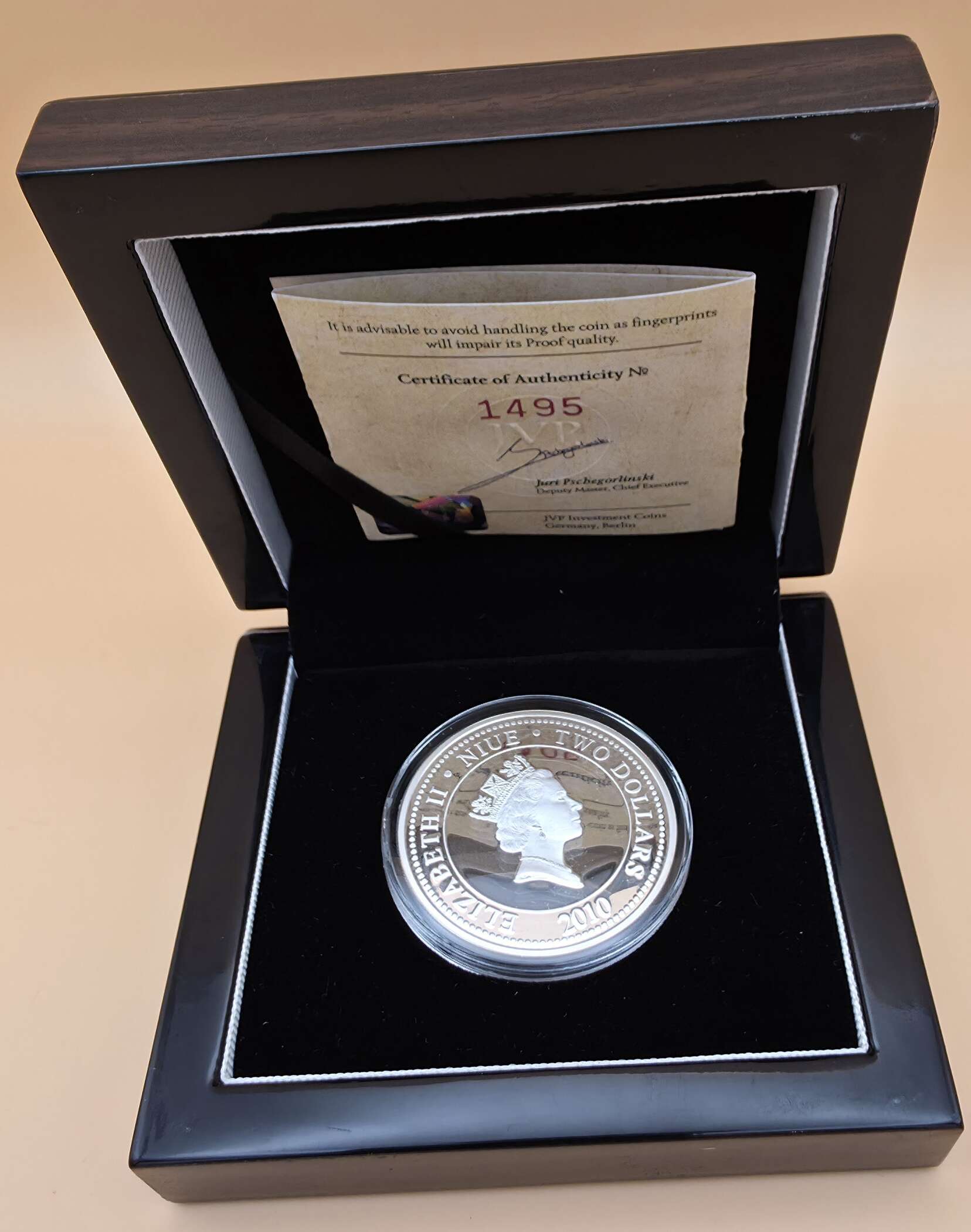 Niue 2010 – Viktor Tsoy „Чтобы помнили…“ – 1 oz Silver Proof – Limitierte Auflage 1962 Stück – Bild 7