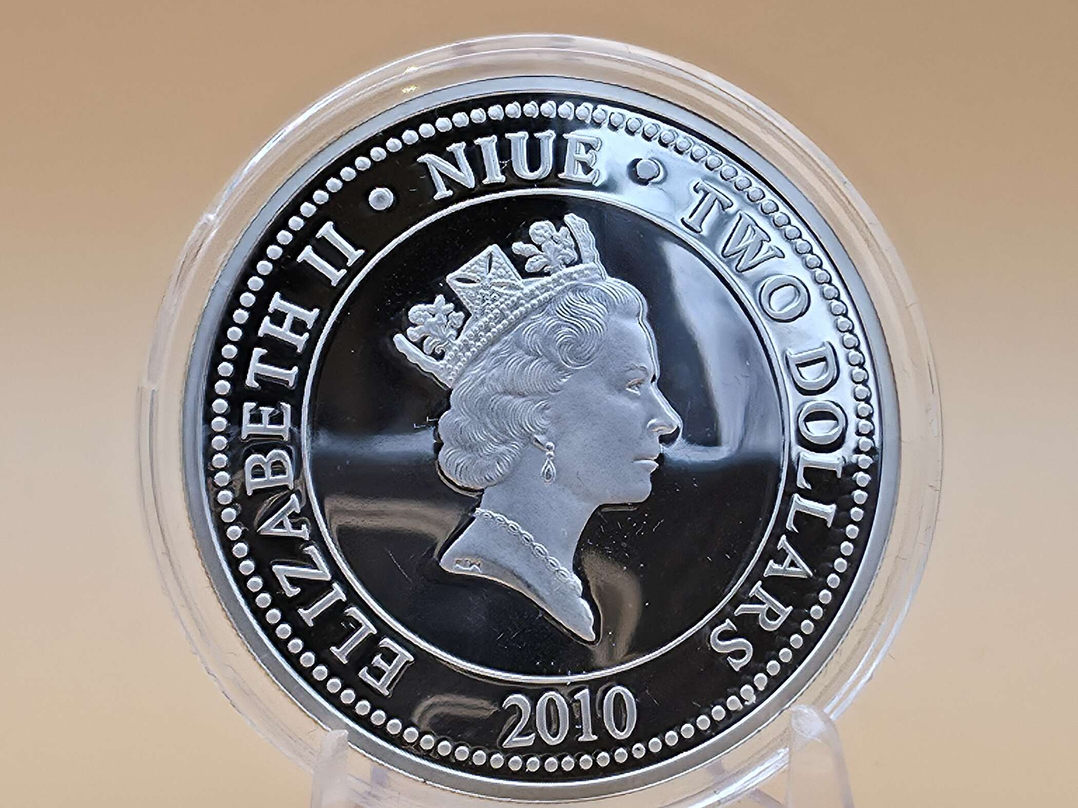 Niue 2010 – Viktor Tsoy „Чтобы помнили…“ – 1 oz Silver Proof – Limitierte Auflage 1962 Stück – Bild 2
