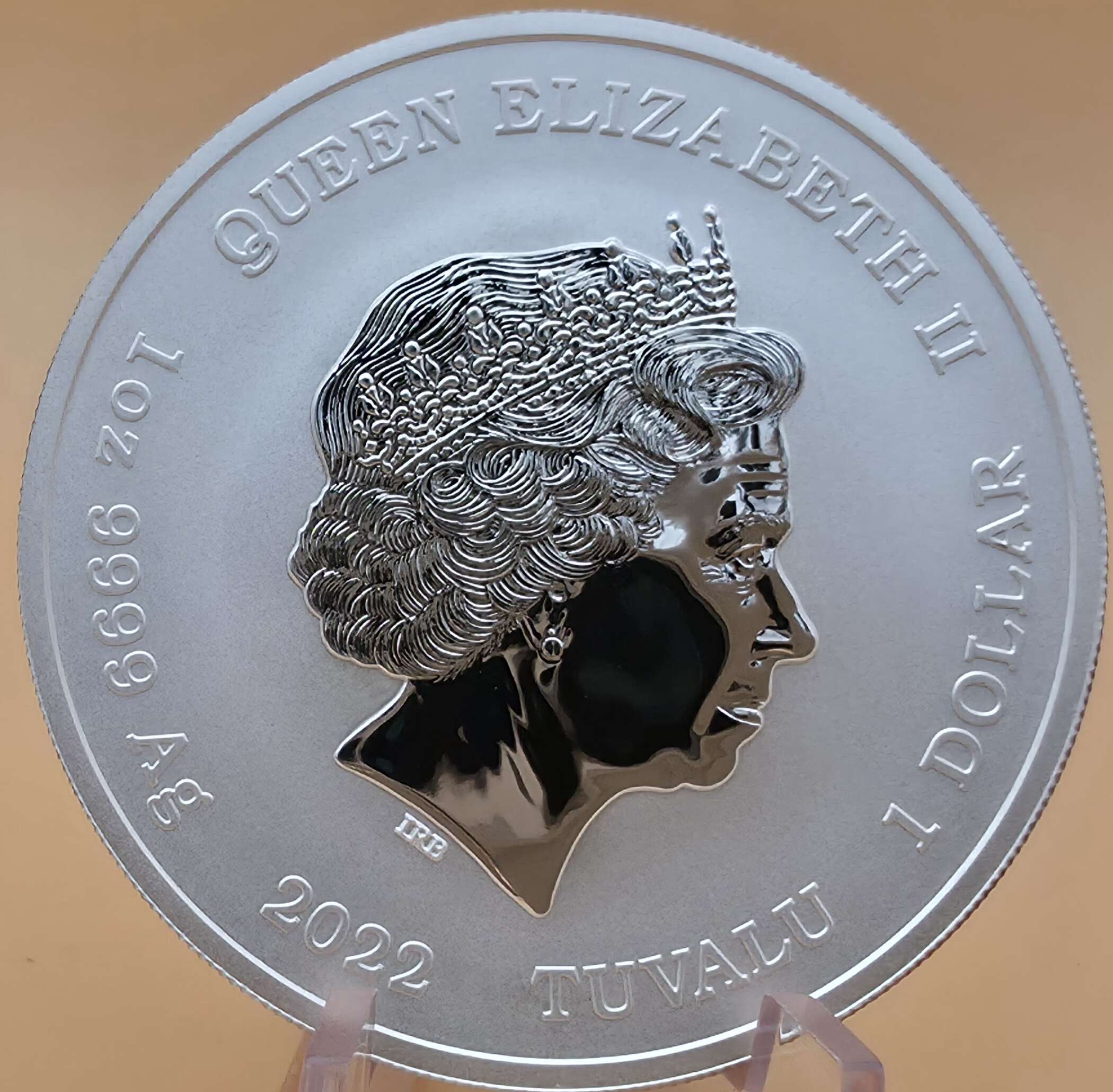 Tuvalu 2022 – „Lachen ist die beste Medizin“ – Otto Edition – 1 oz Silver – Risus Optima Medicina – Bild 2