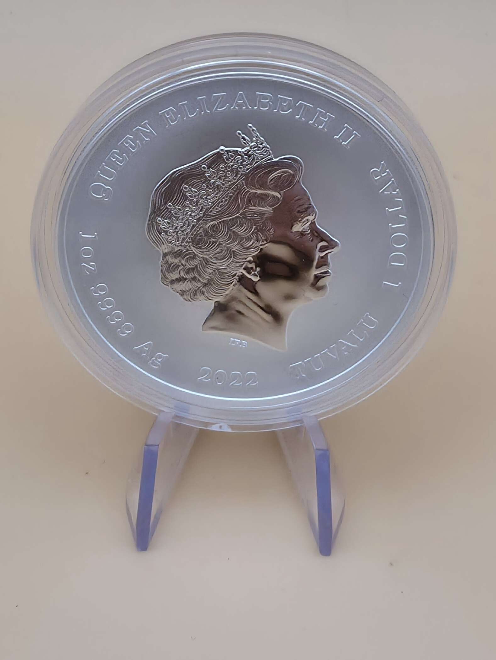 Tuvalu 2022 – „Lachen ist die beste Medizin“ – Otto Edition – 1 oz Silver – Risus Optima Medicina – Bild 4