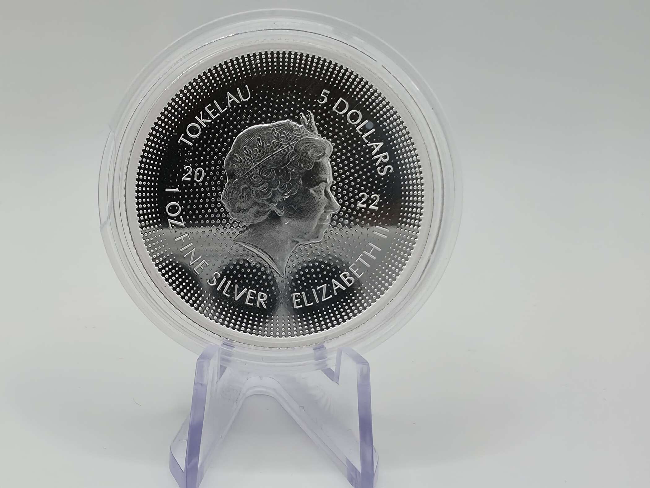 Tokelau 2022 – 1 oz Silbermünze – Marilyn Monroe – 5 Dollars – Bild 5