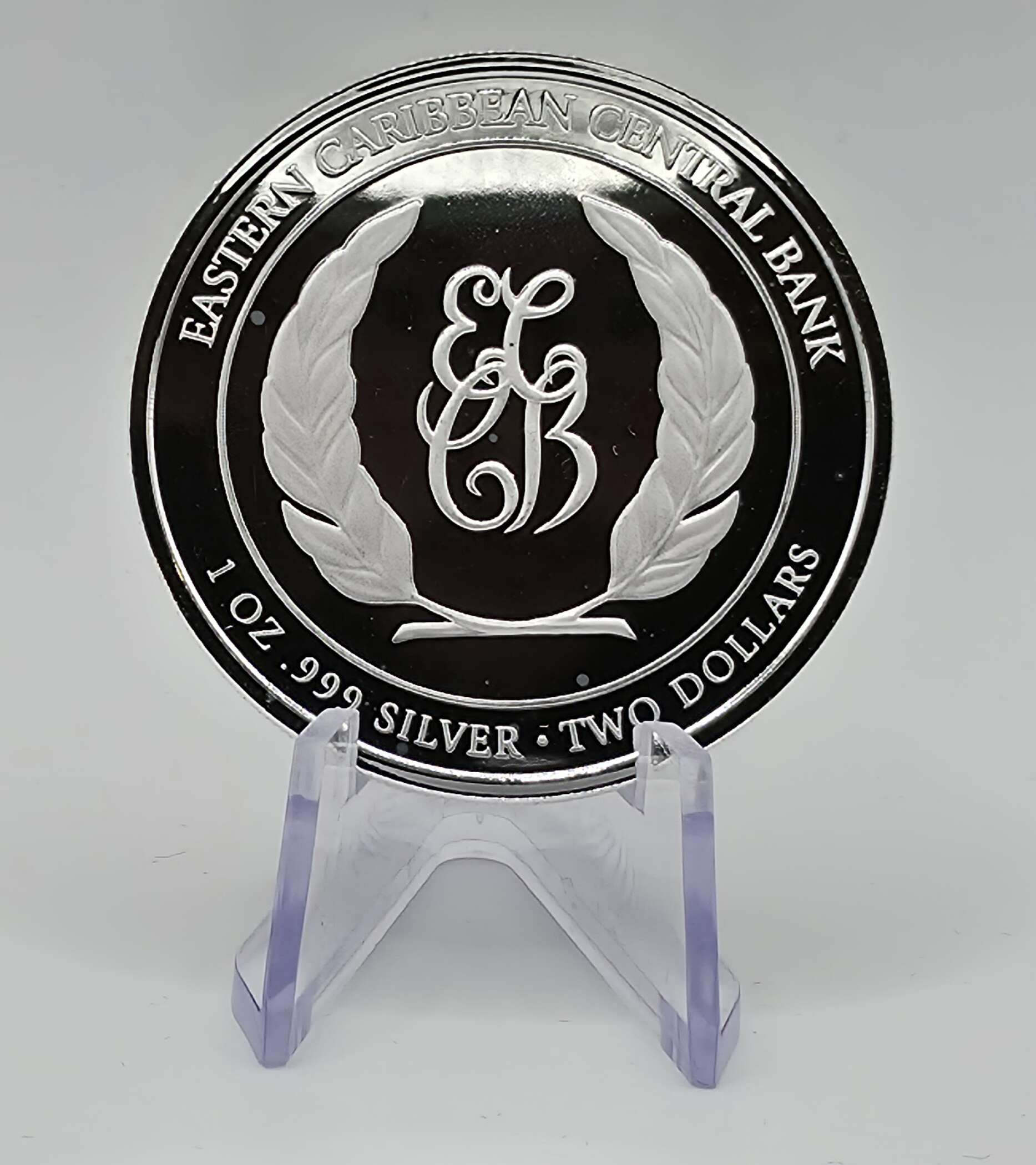 1 oz Silbermünze Anguilla 2020 – EC8 – Proof Color – Limit 500 – Nr. 107/500 – Ag 999 – Bild 2