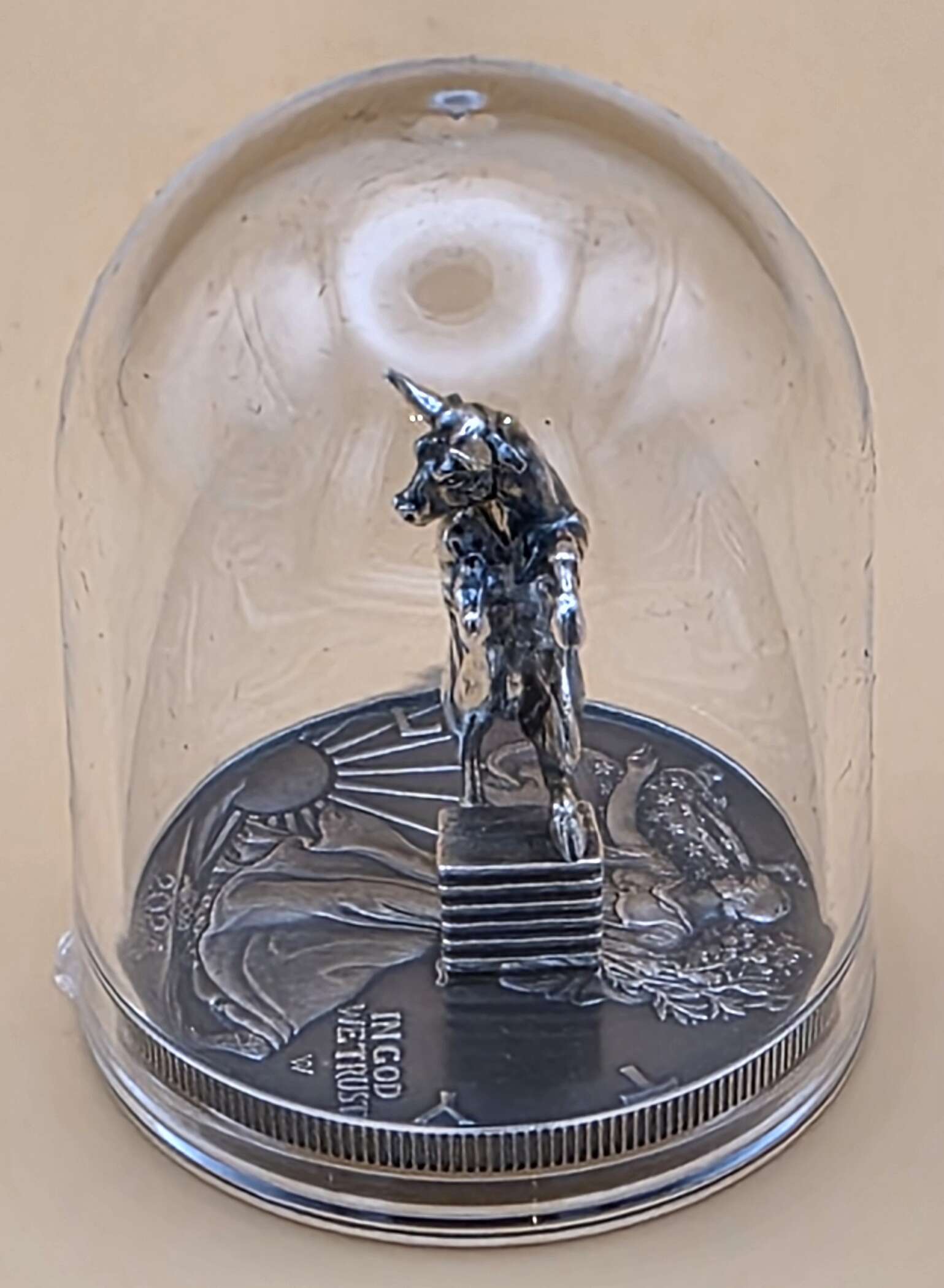 American Silver Eagle Bull Edition 2024 – 1 oz Silbermünze mit 3D Bull-Figurine | Limitierte Ausgabe 100 Stück – Bild 4
