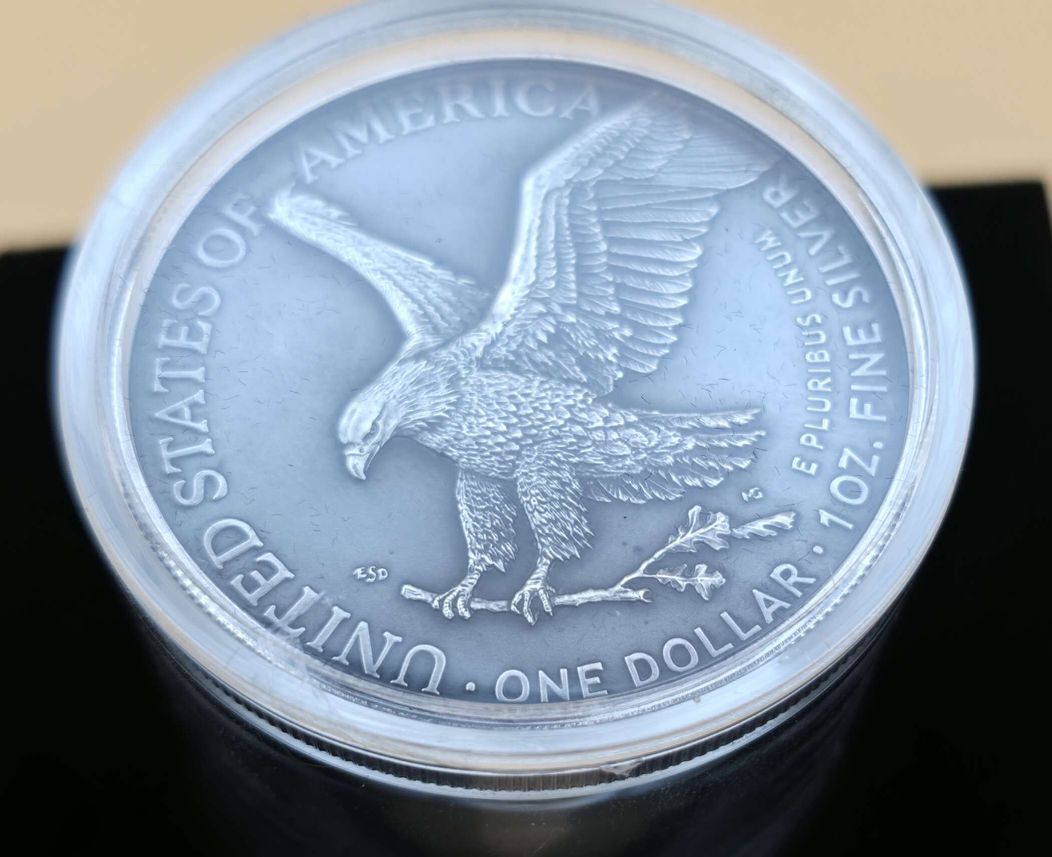 American Silver Eagle Bull Edition 2024 – 1 oz Silbermünze mit 3D Bull-Figurine | Limitierte Ausgabe 100 Stück – Bild 6