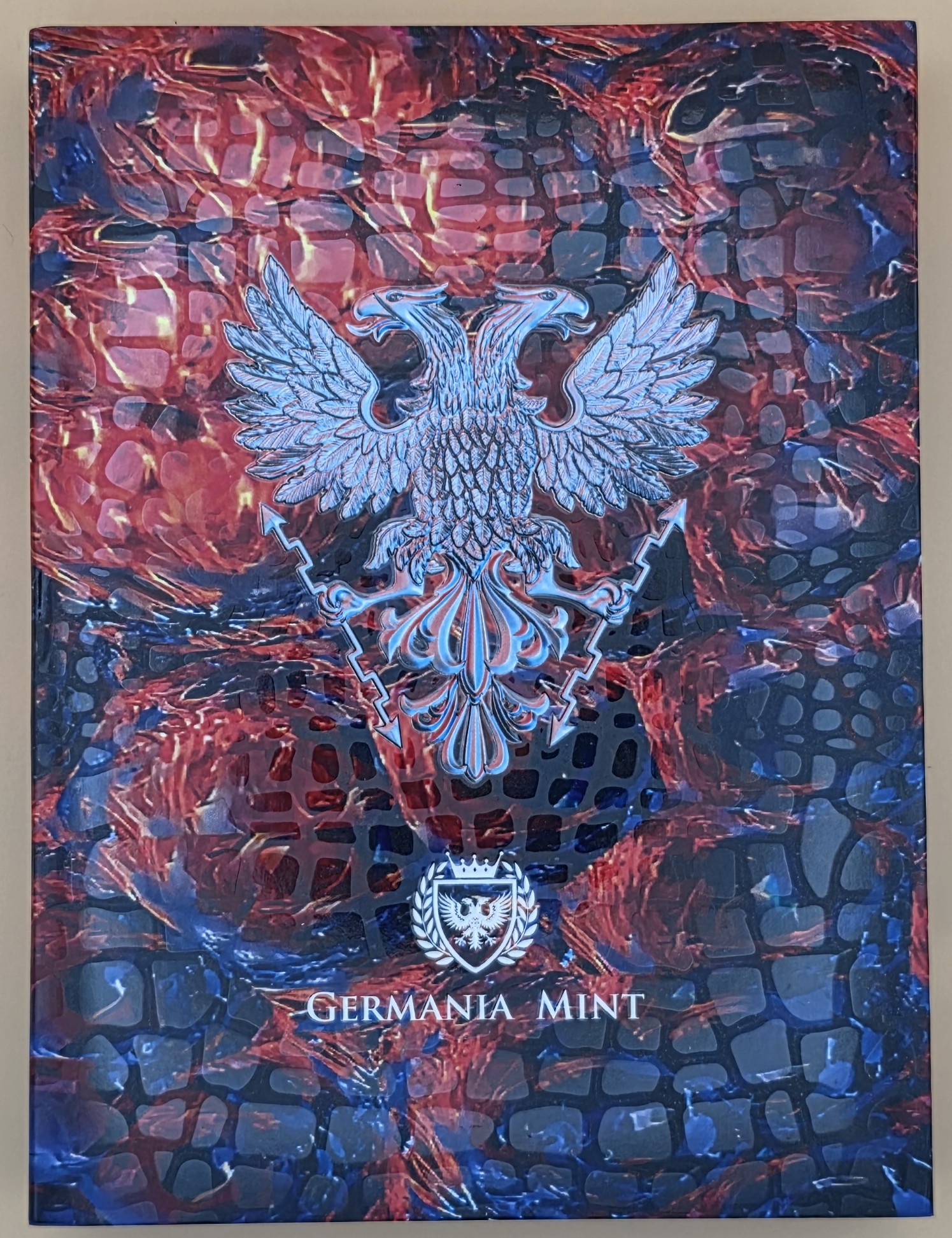 Germania Mint – Fafnir Geminus Coins 2020 Crystal Stones | Limitierte 2 × 1 oz 999 + 1 × 1 oz 925 Silbermünzen – Bild 6
