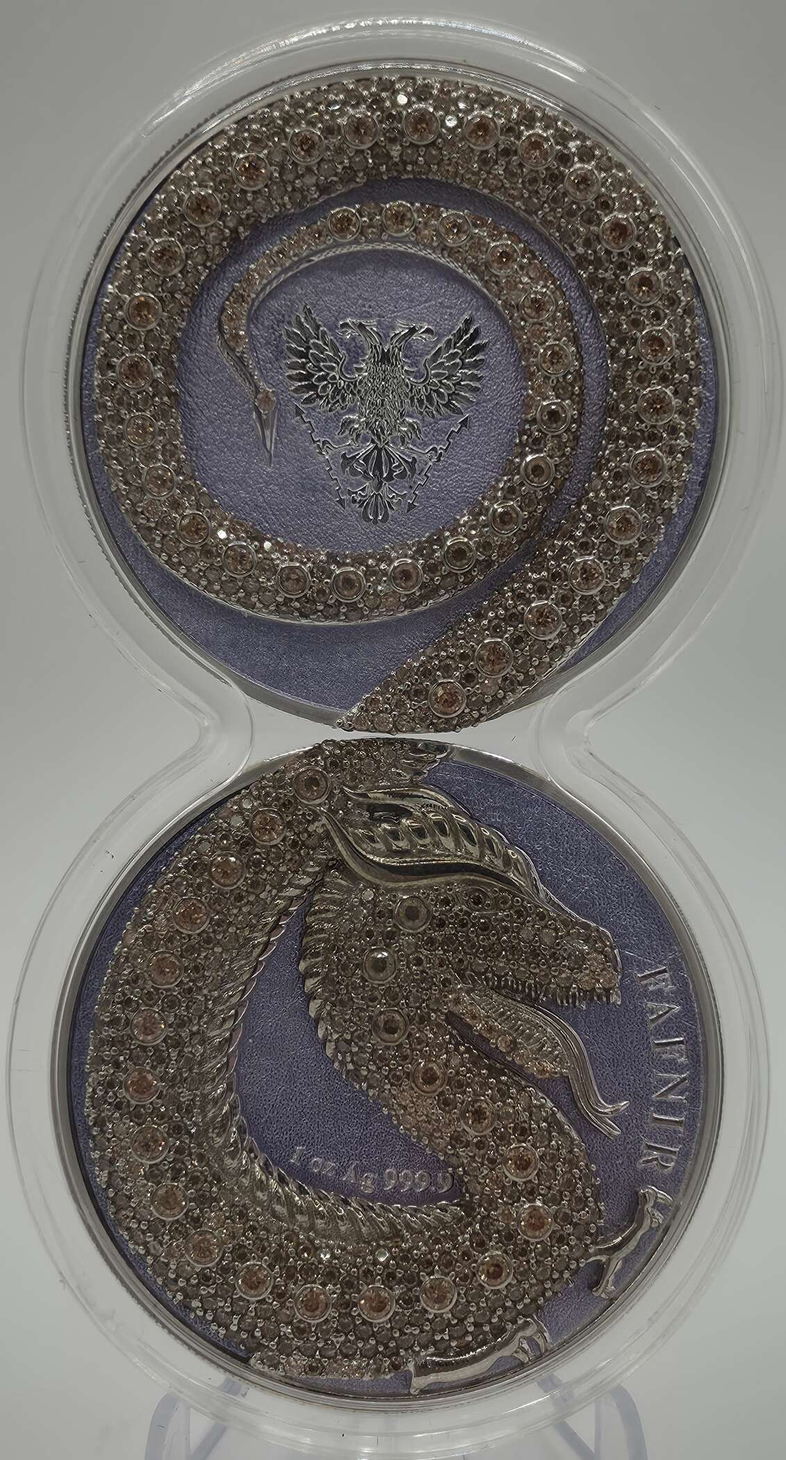 Fafnir Geminus Set 2020 – 2×1 oz Silber 999 und 1 oz Silber 925 von Germania Mint