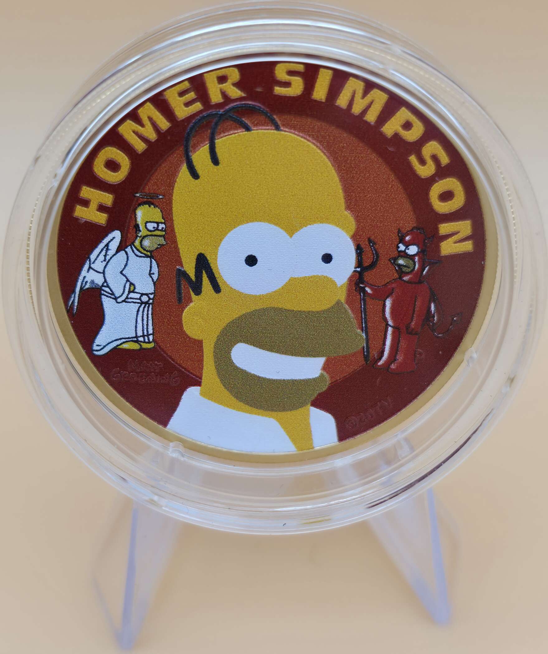 „Limitierte 1 oz Simpsons Silbermünze – Ausgabe 2022 – nur 100 Stück“