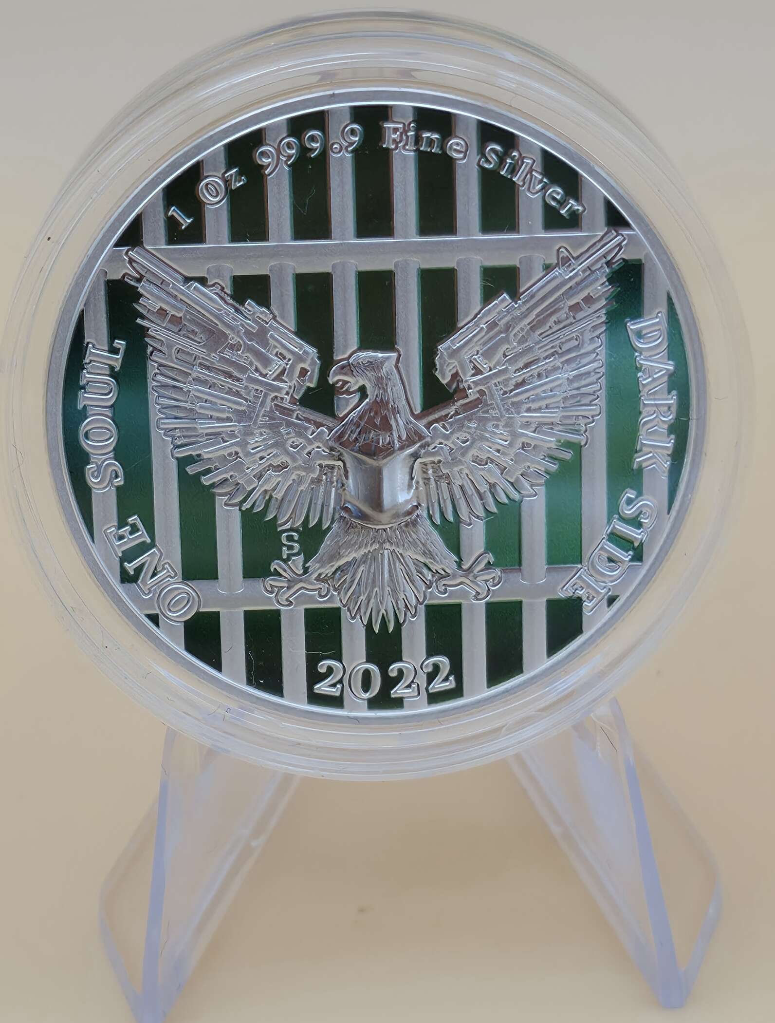Dark Side „One Soul / Liberator“ 1 oz Silbermünze 2022 – Limitierte Edition – Bild 2
