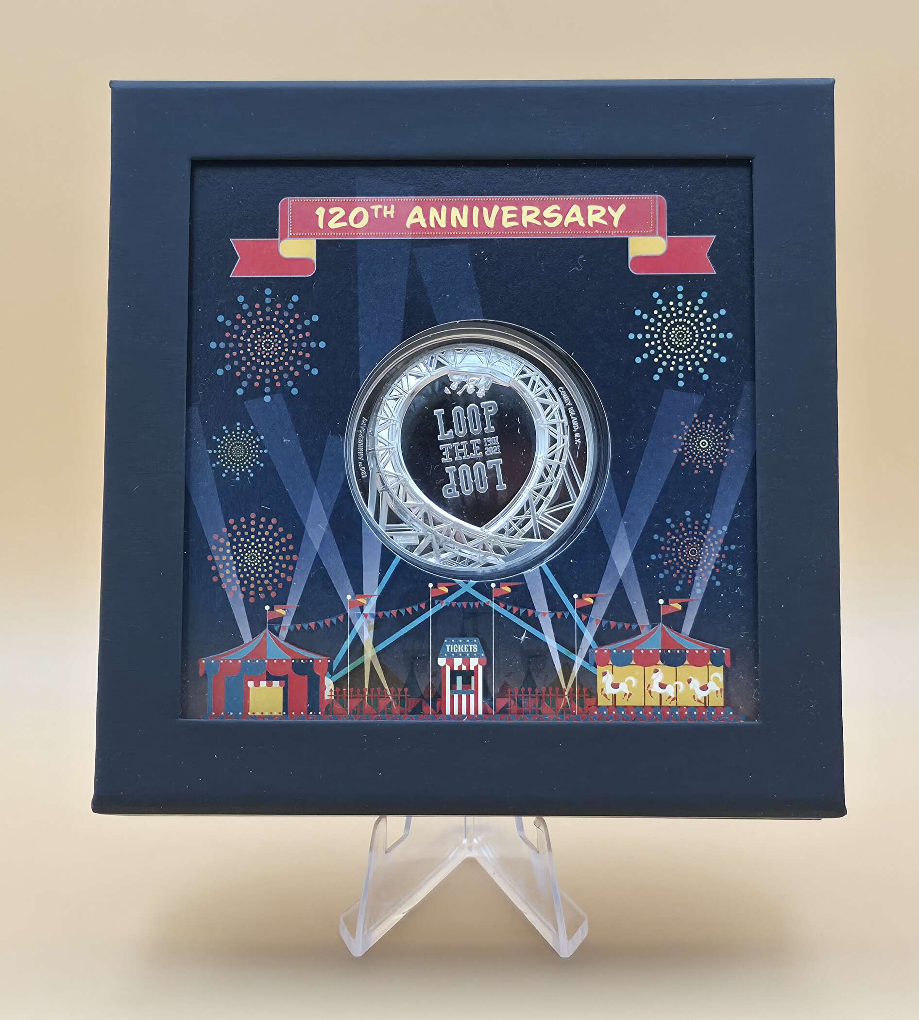 Loop the Loop – Cook Islands 2021 – 1 oz Silber – 120th Anniversary – Bild 3