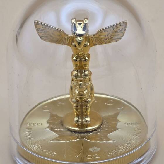 „Maple Leaf Totem Edition 2022 mit 3D Totem Figurine“