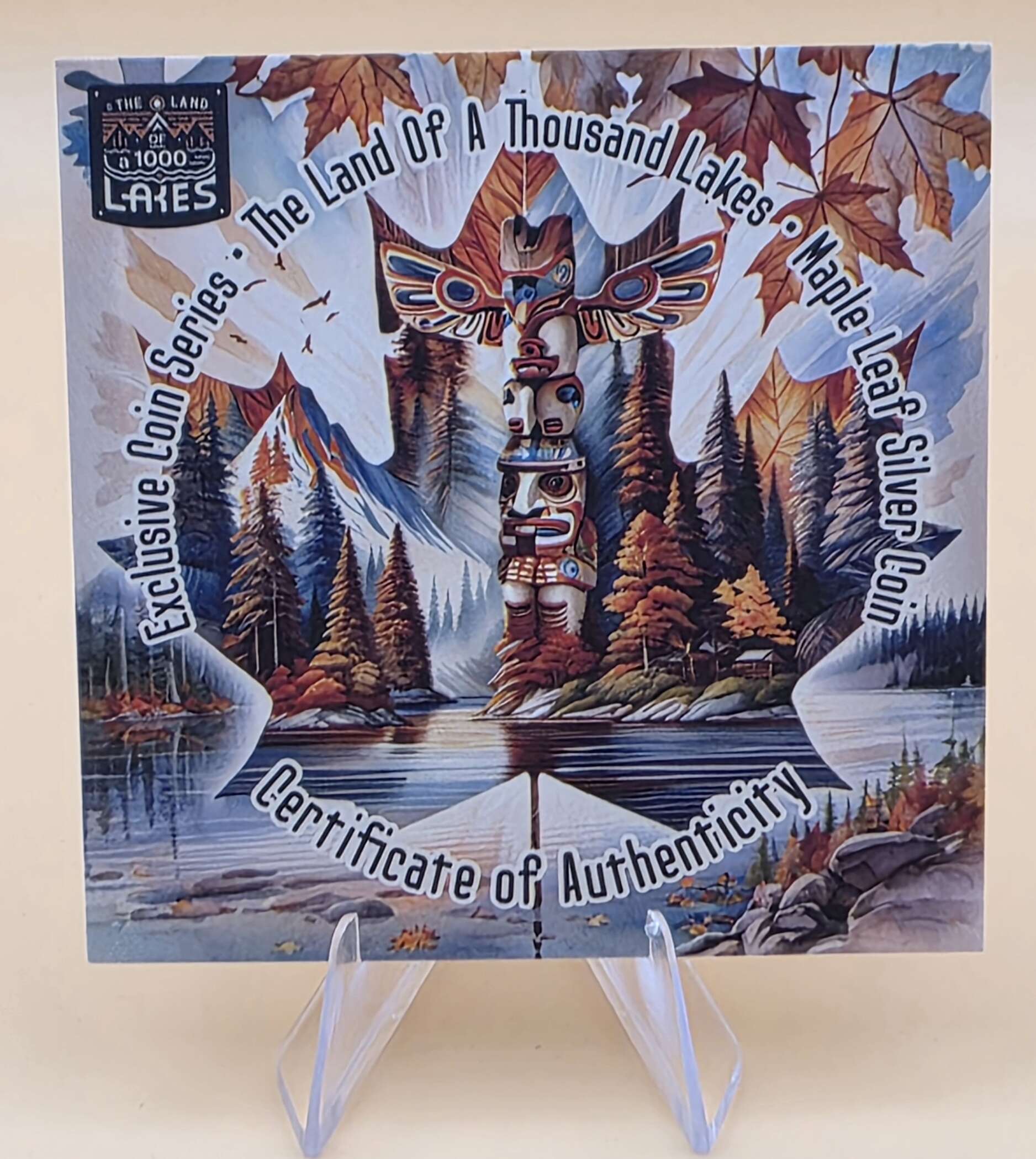Kanada Maple Leaf Totem Edition 2022 – Limitierte 1 oz Silbermünze mit 3D Totem Figurine | Exklusive Sammleredition – Bild 8