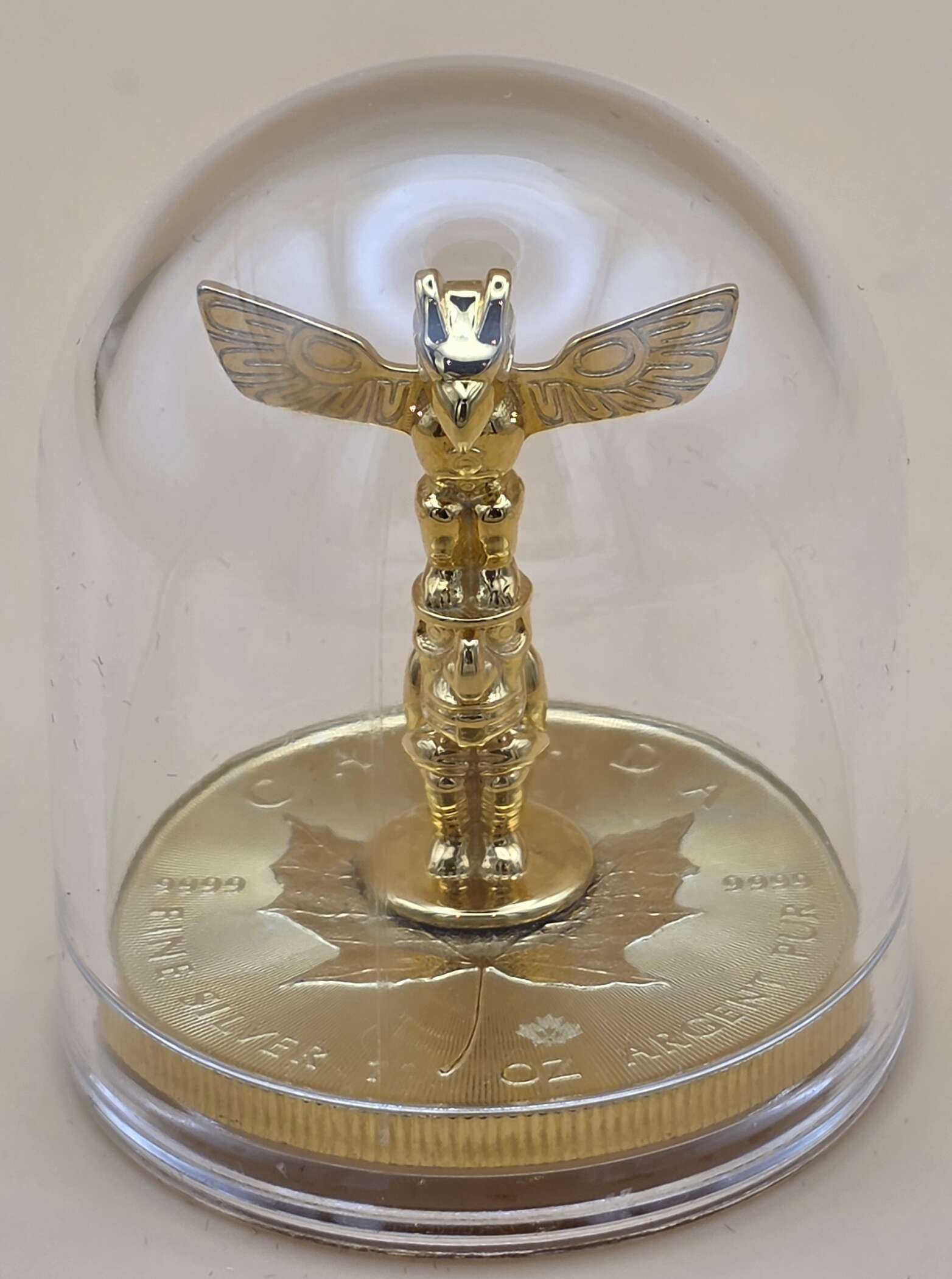 „Maple Leaf Totem Edition 2022 mit 3D Totem Figurine“